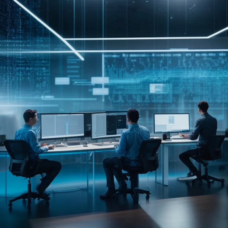 Dashboard showing live AI model metrics